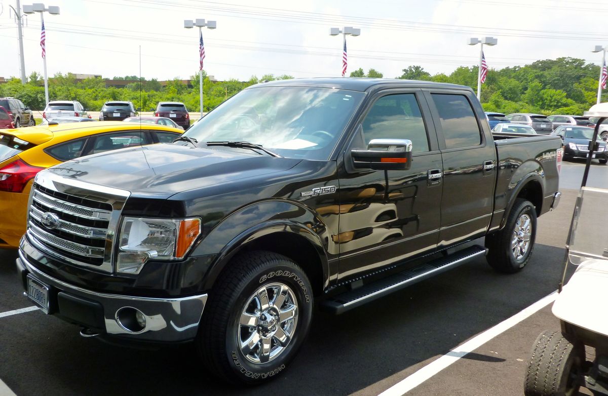 A pickup truck illustrating vehicle options
